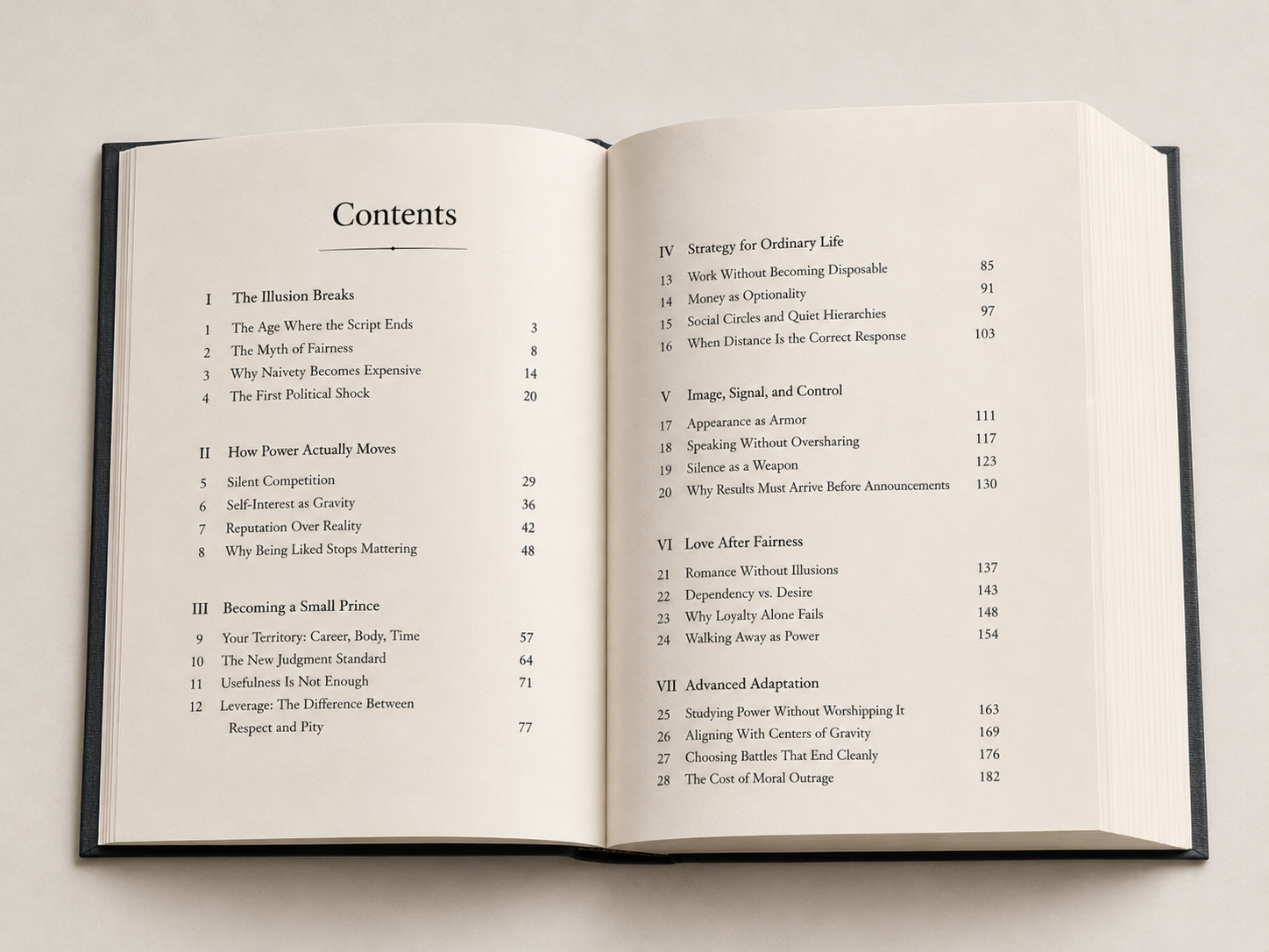 After 30 table of contents preview
